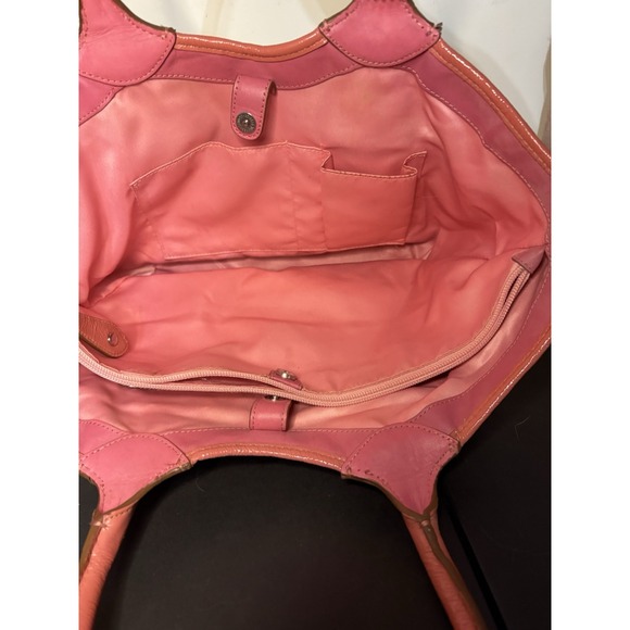 Coach Bleecker Beige & Pink Signature C Canvas Tote w/Matching Wallet See Desc - Picture 7 of 16